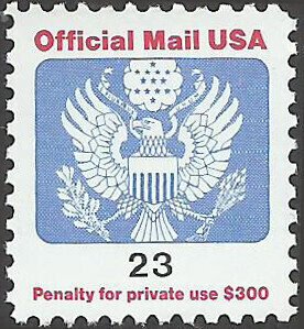 # O148 Mint Never Hinged ( MNH ) EAGLE HOLDING ARROWS AND BRANCH