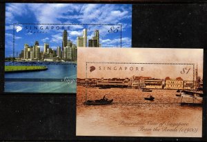 SINGAPORE SGMS1404 2004 SKYLINES MNH