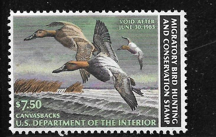 USA, RW49  MNH,  MIGRATORY BIRD HUNTING & CONSERVATION