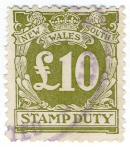 (I.B) Australia - NSW Revenue : Stamp Duty £10