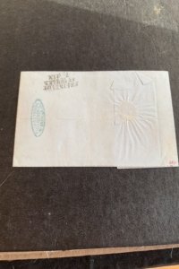 Germany Prussia Scott number 5 on cover