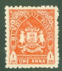 R14-0005 BUNDI-INDIA STATE 38 MH SCV $8.00 BIN $3.75