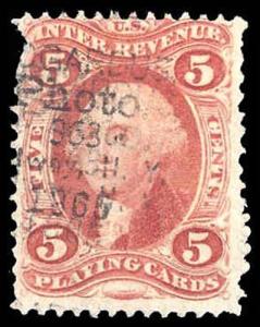 U.S. REV. FIRST ISSUE R28c  Used (ID # 88293)