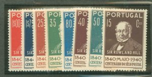 Portugal #595-602  Single (Complete Set)