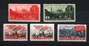 RUSSIA/USSR 1948 SET OF 5 STAMPS MNH