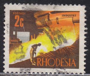 Rhodesia 276 Blast Furnace 1970