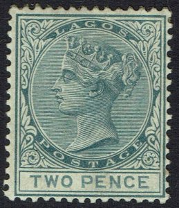 LAGOS 1884 QV 2D WMK CROWN CA