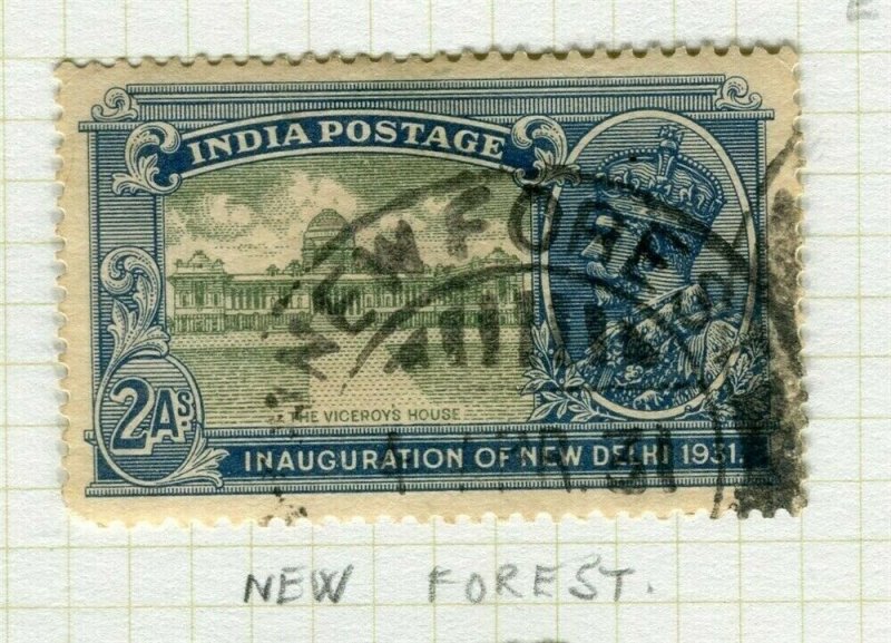 INDIA; POSTMARK fine used cancel on GV issue, New Forest