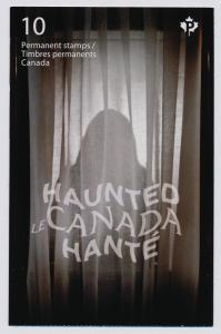 Canada 2753a Booklet MNH Haunted Canada, Ship, Train, Fort George