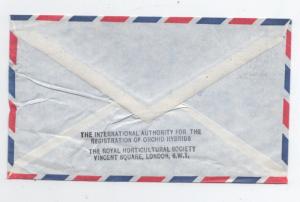 Great Britain Scott# MH23A  type 2, MH70  used on cover to U.S.A.
