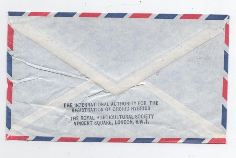 Great Britain Scott# MH23A  type 2, MH70  used on cover to U.S.A.