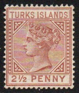 Turks Islands Sc #49 Mint no gum