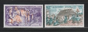 Laos C106-C107 Set MNH Scouts