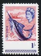 Fiji 1968 Black Marlin 1s (with Country omitted) modern '...