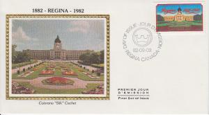 1982 Canada Regina Centenary  (Scott 967) Colorano FDC