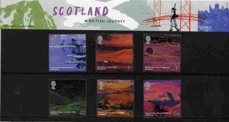 Great Britain 2003 A British Journey - Scotland set of 6 ...