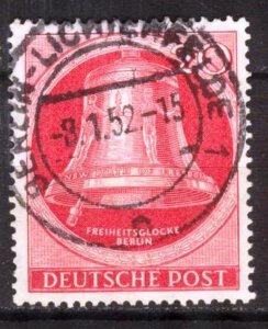 Berlin Germany 1951 Liberty Bell 80 Pf. Mi. 77 Used