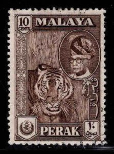 MALAYA Perak Scott 132 Used Tiger  stamp