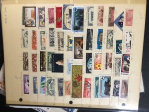 Worldwide Stamps On Stock Pages British Colonies & More