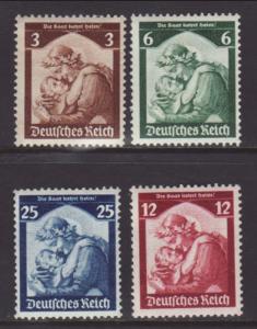 Germany 448-451 Mint Hinged BIN