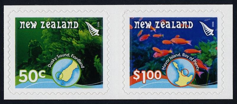 New Zealand 2162-7a MNH Reefs, Coral, Marine Life, Fish