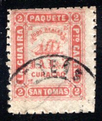 Danish West Indies Ship Local. Kendall #20, used   ...   1630066