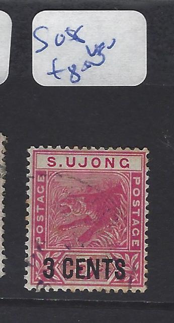 MALAYA  SUNGEI UJONG  (P0507B)  TIGER 3C/2C      SG 55    VFU