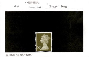 Great Britain, Postage Stamp, #MH367 Mint NH, 2004 Machins Queen (AB)