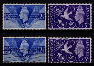 Great Britain 1946 Peace, Set [Unused/Used]