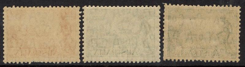 AUSTRALIA 1934 VICTORIA CENTENARY SET PERF 10.5 CTO