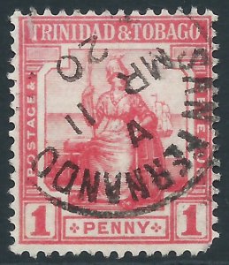 Trinidad & Tobago, Sc #2, 1d Used