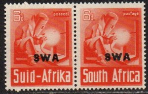 South West Africa Sc #141 Mint Hinged pair