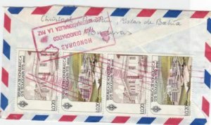 Republic de honduras  1985 air mail  stamps cover R20409