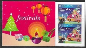 SINGAPORE SGSB77  2012 FESTIVALS  MNH