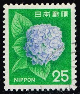 Japan #1072 Hydrangea; Used (0.25)