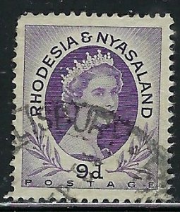 Rhodesia and Nyasaland 148 Used 1954 issue (an4498)