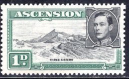 Ascension #41   F/VF, Mint NH, Post Office Fresh, CV $45.00  .....   0320023