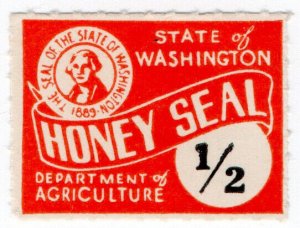 (I.B) US Revenue : Honey Seal ½c (Washington State)