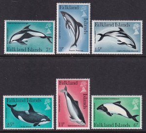 Falkland Islands 298-303 Whales MNH VF