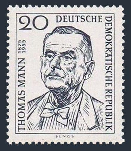 Germany-GDR 301,MNH.Michel 534. Thomas Mann,novelist,1956.Nobel Prize 1929.