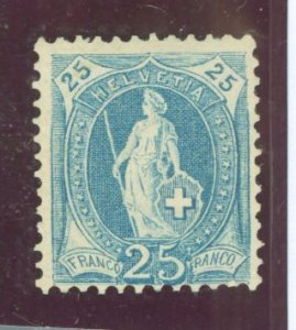 Switzerland #94a Unused Single (Complete Set)