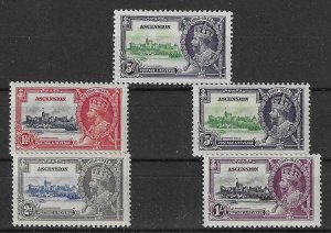 ASCENSION 1935 Silver Jubilee 5d green and indigo - 70330