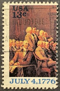 US #1691 Used F/VF 13c Bicentennial - July 4, 1776 - 1976 [G13.3.3]