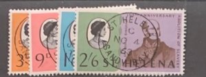 STAMP STATION PERTH St Helena #205-208 QEII General Issue - Set - VFU