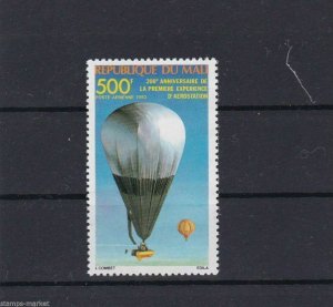 MALI BICENTENARY MANNED FLIGHT 1983 BALLOON  STAMP  REF 987