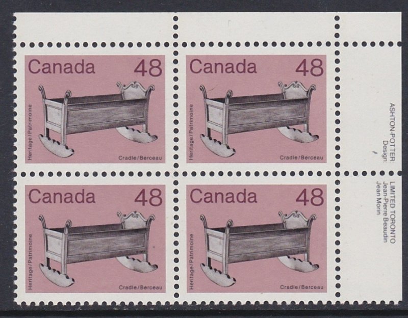 929 Cradle Block MNH