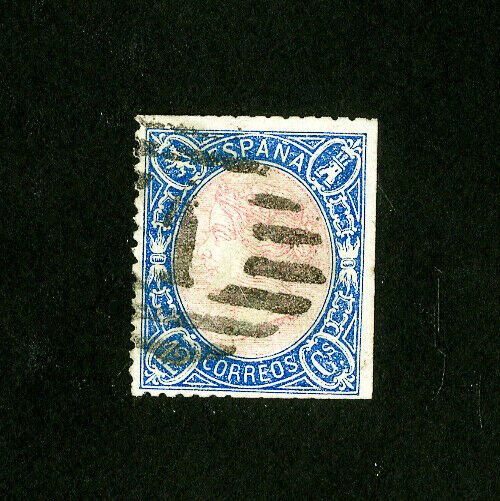 Spain Stamps # 76 Fresh Used Catalog Value $60.00