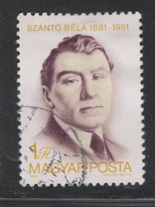 Hungary 2676 Bela Szanto 1981