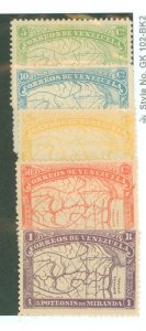 Venezuela #137-141 Unused Single (Complete Set)