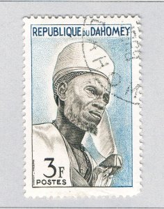 Dahomey 161 Used Chief Bariba of the Old Kingdom of Nikki 1963 (BP86313)